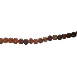 Custom Sized Agate Beaded Bracelet